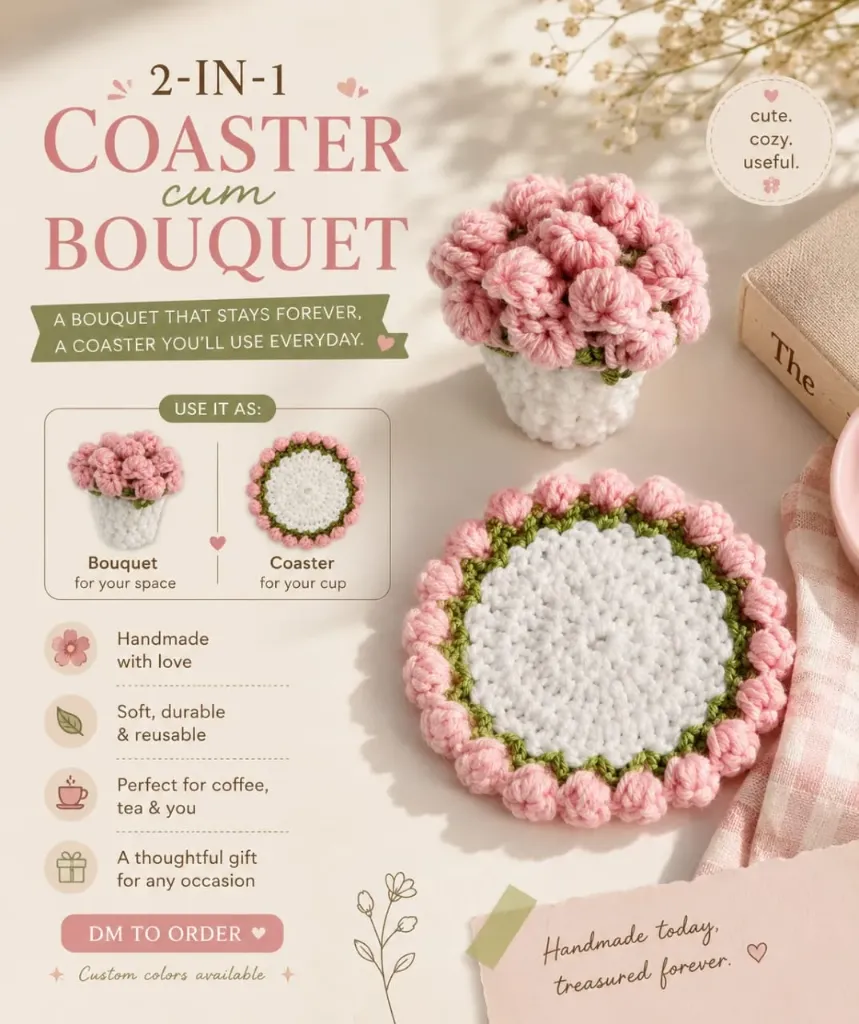 Bloom & Brew Coaster Set
